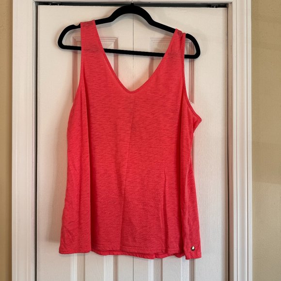 Lilly Pulitzer Shari Tank Coral XL - Picture 2 of 4